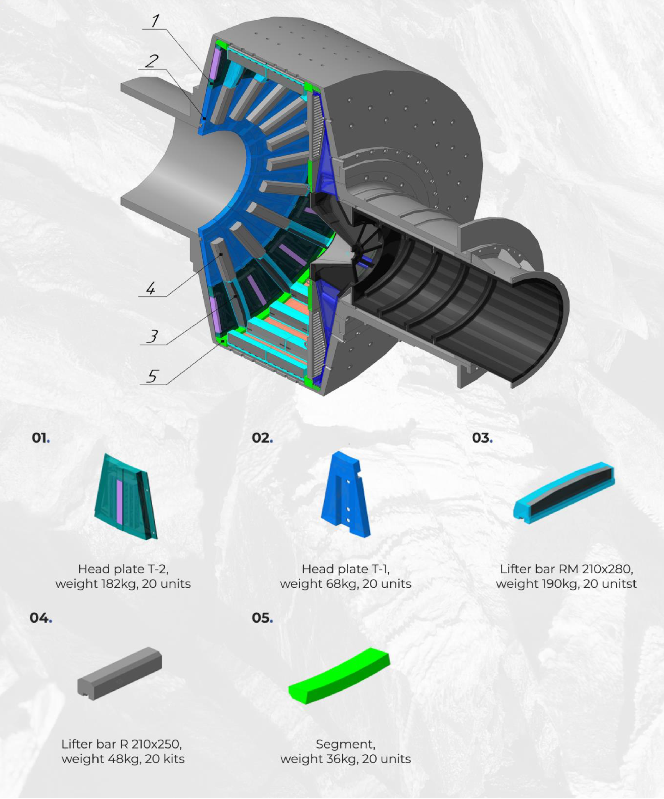Feed Liners